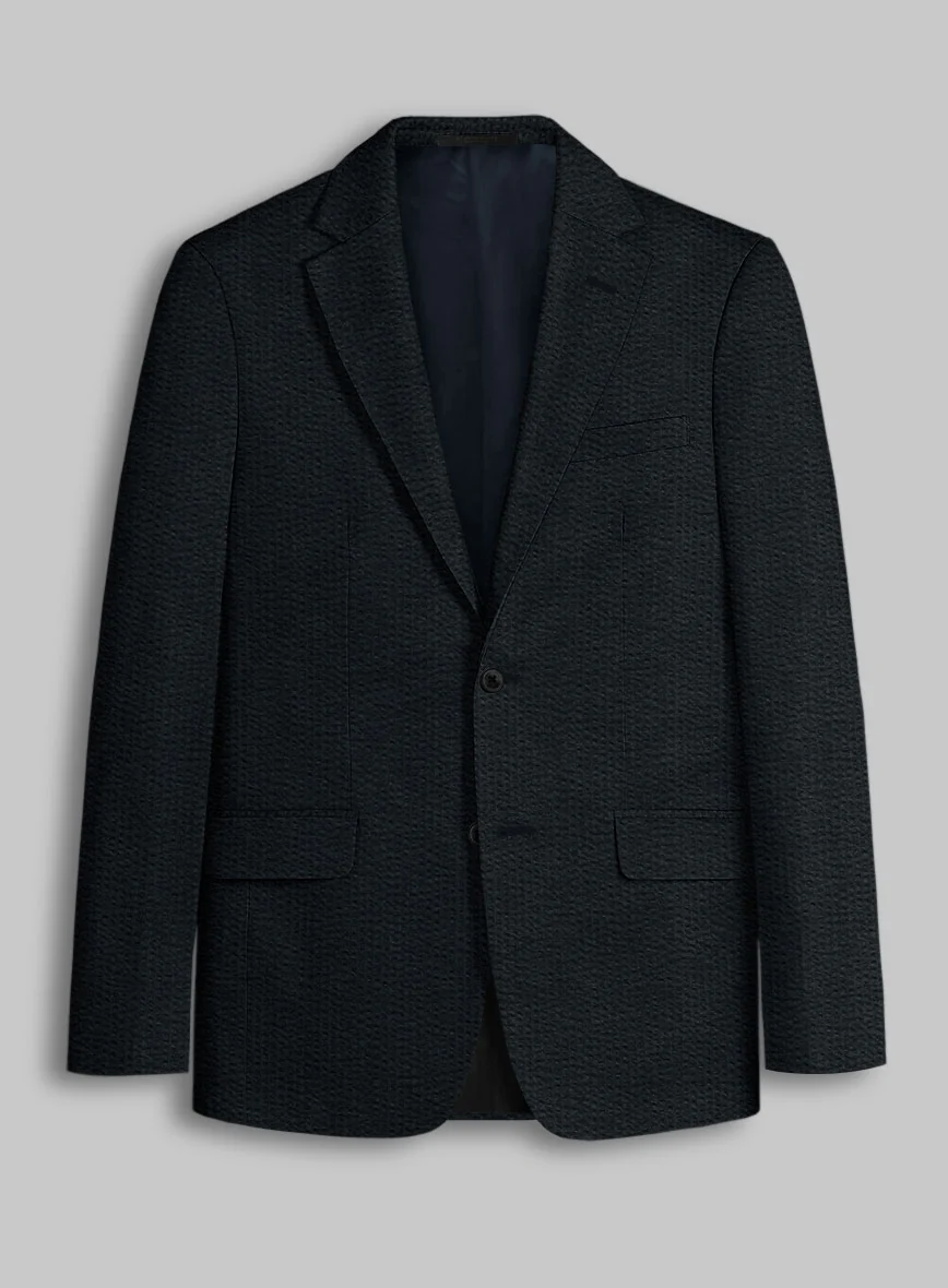 Navy Seersucker Suit - Image 2