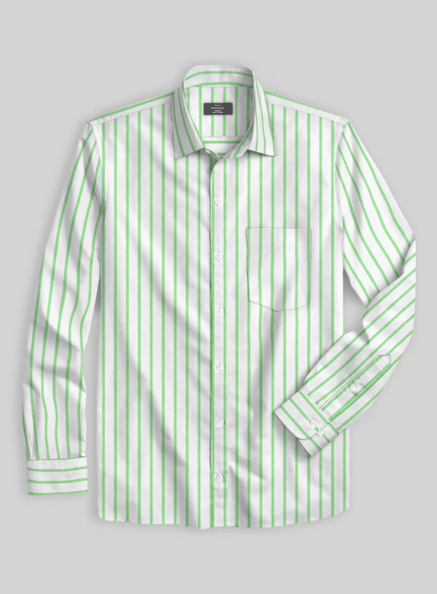 Neon Leafline Cotton Shirt - Image 3