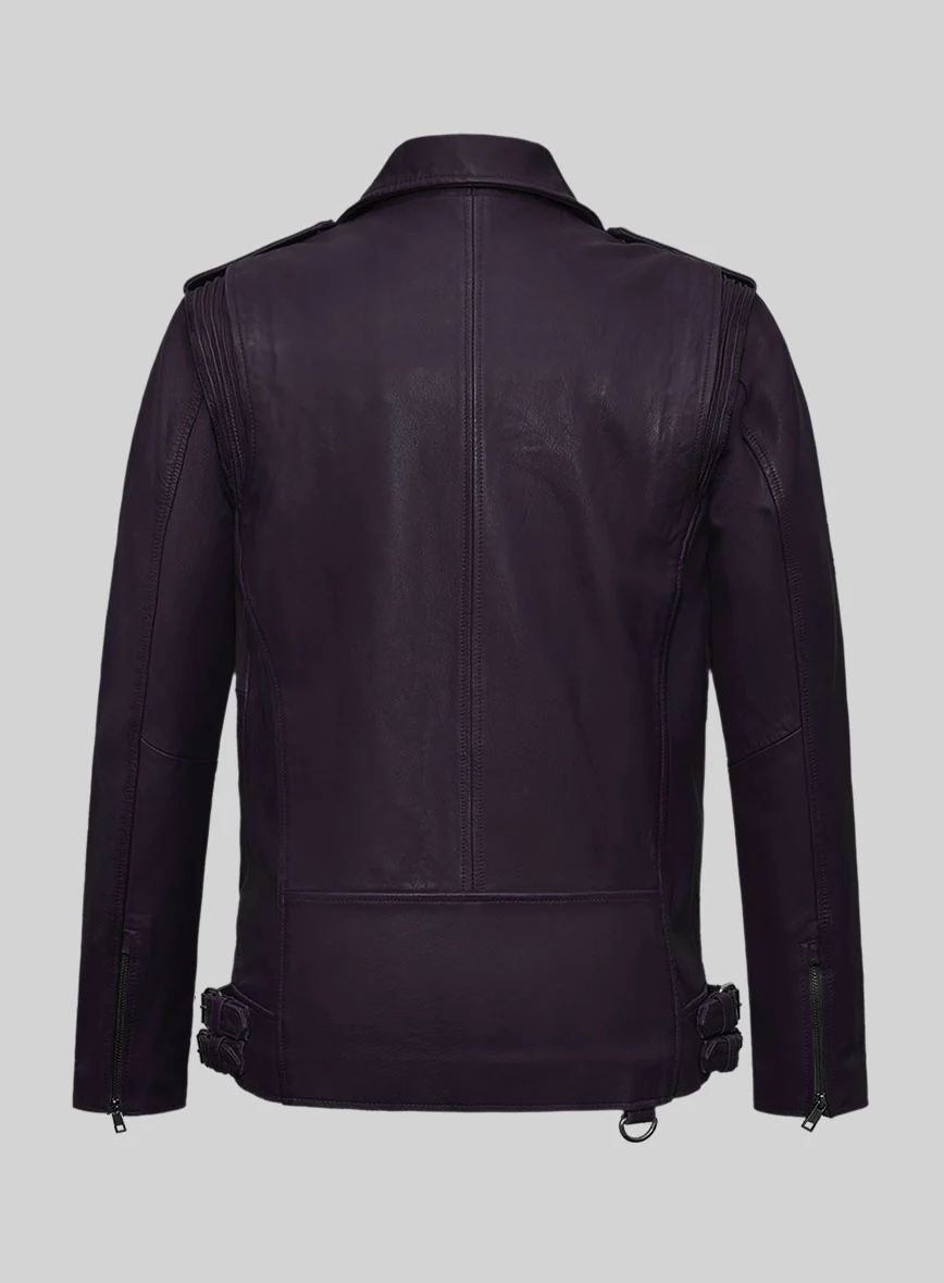 Nobelvalor Purple Rider Leather Jacket - Image 7