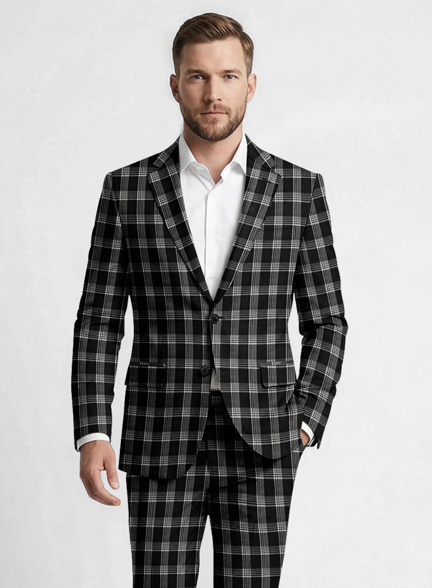 Noble Amalia Black Wool Suit - Image 3
