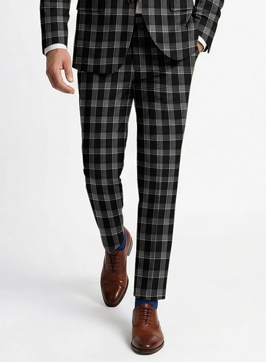Noble Amalia Black Wool Pants