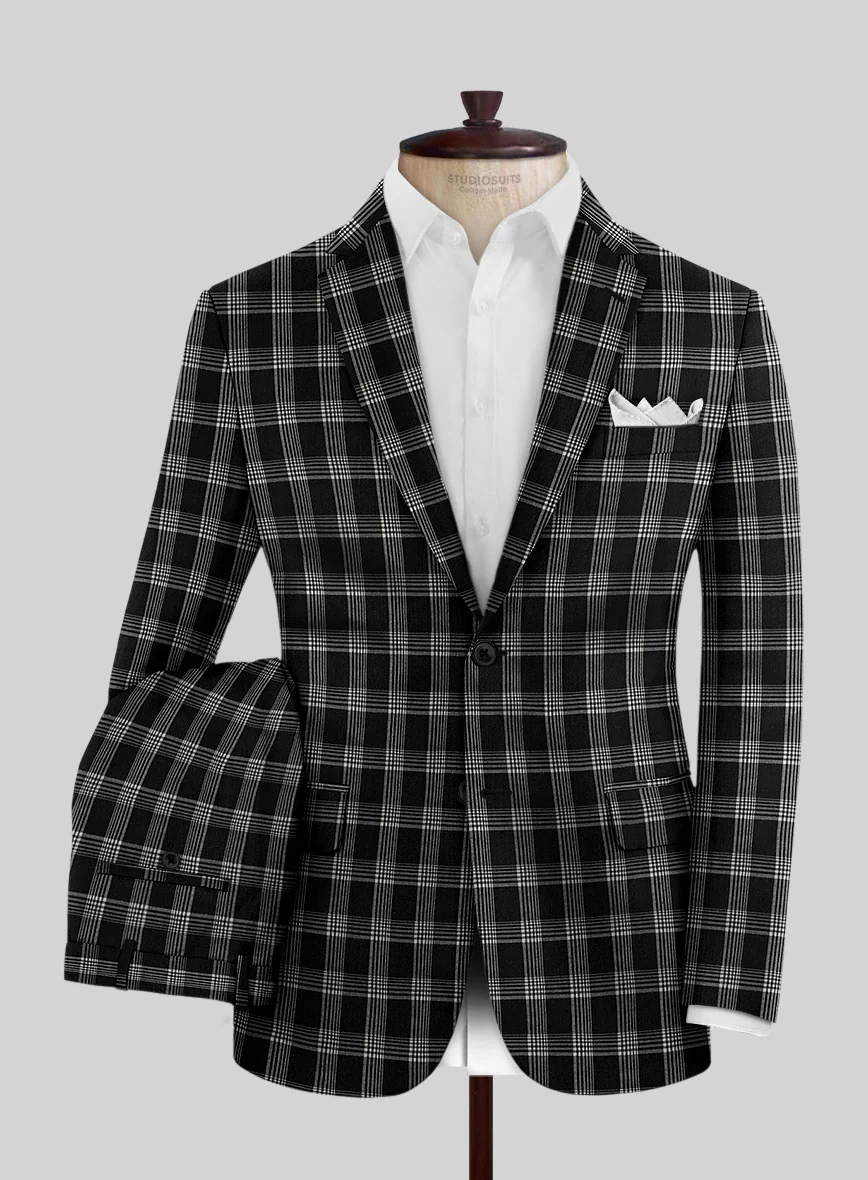 Noble Amalia Black Wool Suit - Image 2