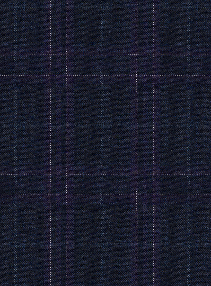 Noble Maddalena Blue Wool Jacket - Image 3