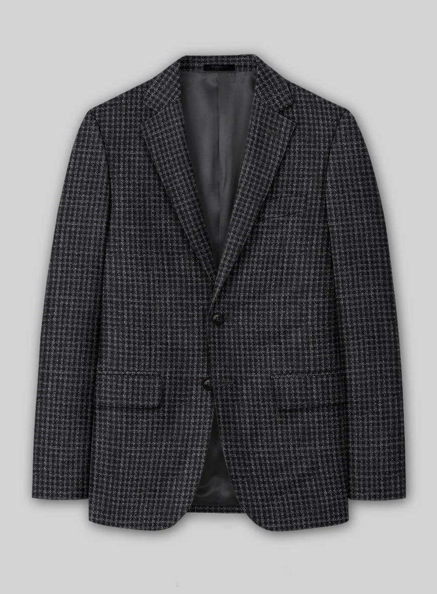 Noble Valentina Blue Wool Silk Linen Suit - Image 3