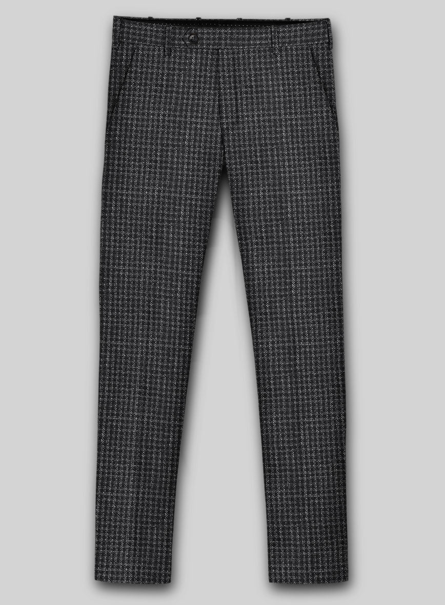 Noble Valentina Blue Wool Silk Linen Suit - Image 5