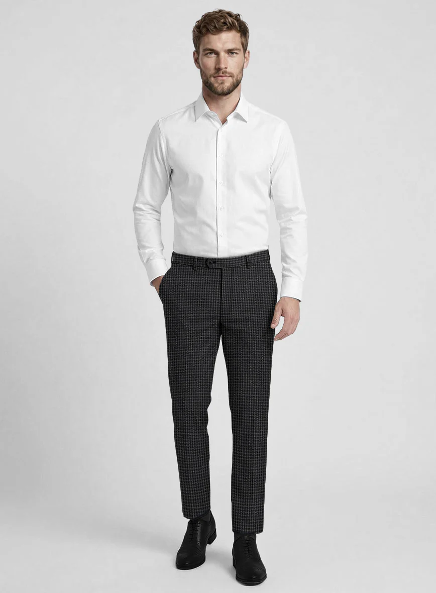 Noble Valentina Blue Wool Silk Linen Suit - Image 7