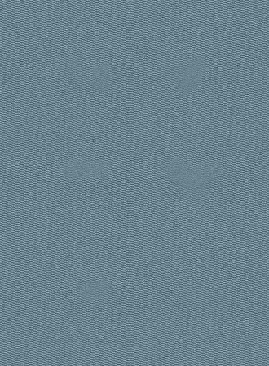 Nord Blue Feather Cotton Canvas Stretch Suit - Image 7