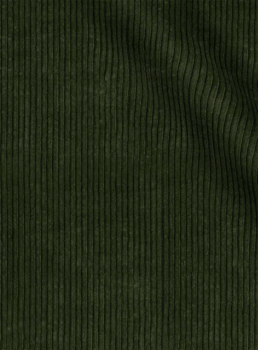 Olive Green Corduroy Jacket - Image 3