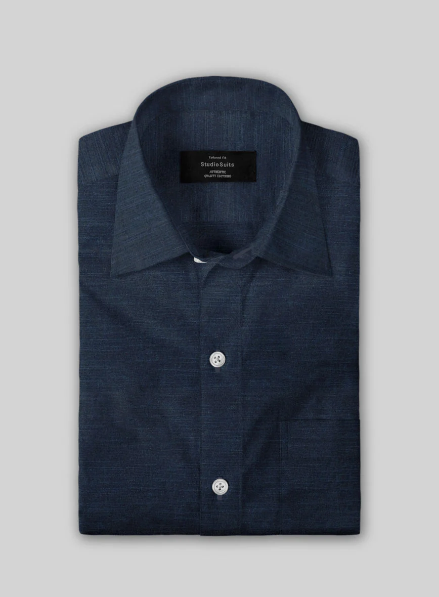 Onyx Dobby Cotton Shirt - Image 2