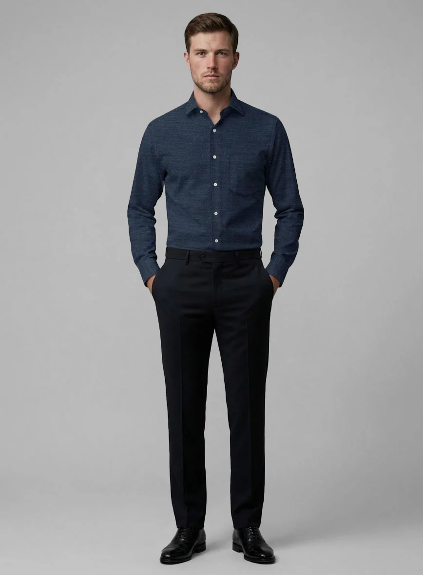 Onyx Dobby Cotton Shirt - Image 4