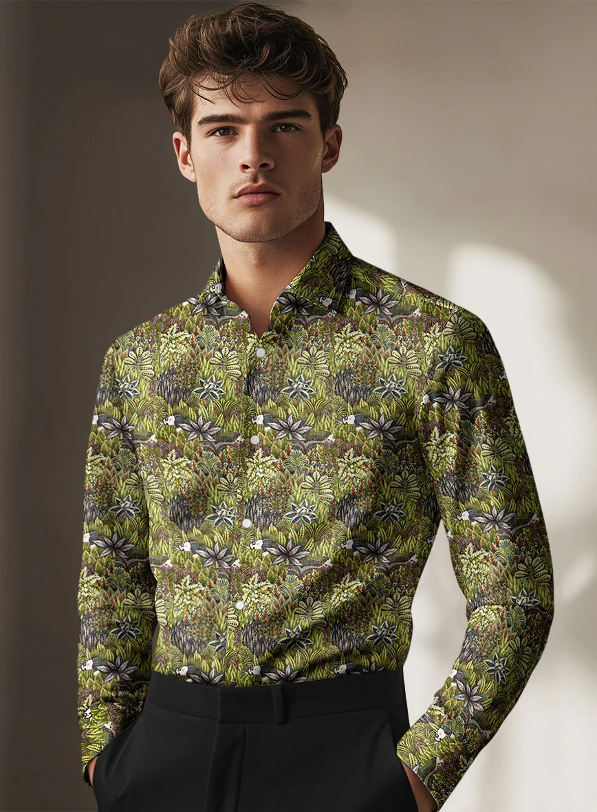 Orielle Silk Cotton Shirt - Image 3