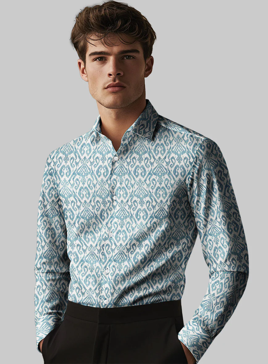 Paislett Silk Cotton Shirt - Image 2
