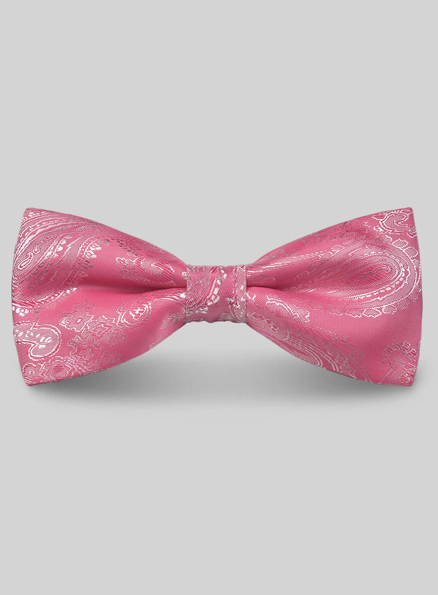 Paisley Bow - Cuban Pink