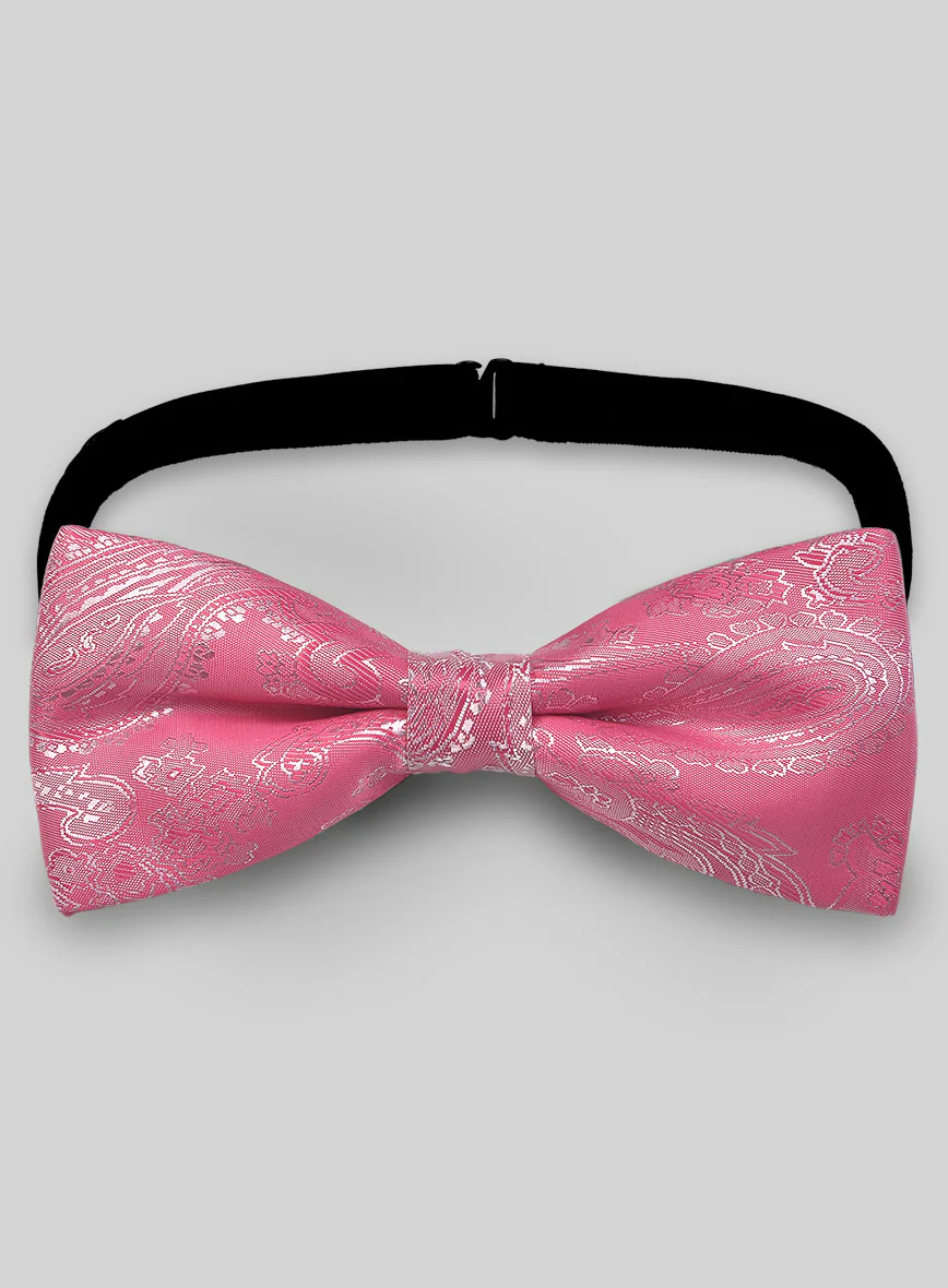 Paisley Bow - Cuban Pink - Image 2
