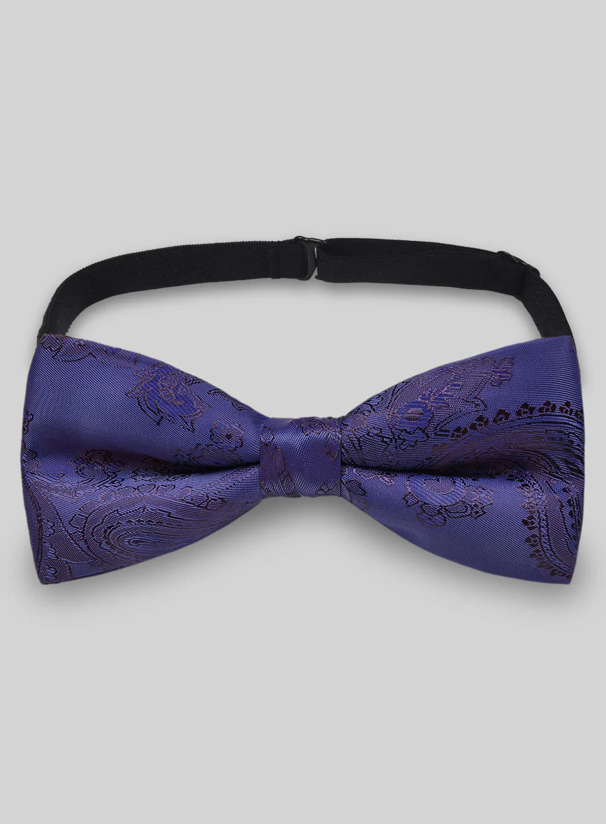 Paisley Bow - Ink Blue - Image 2