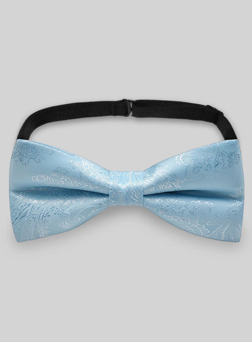 Paisley Bow - Light Blue - Image 2