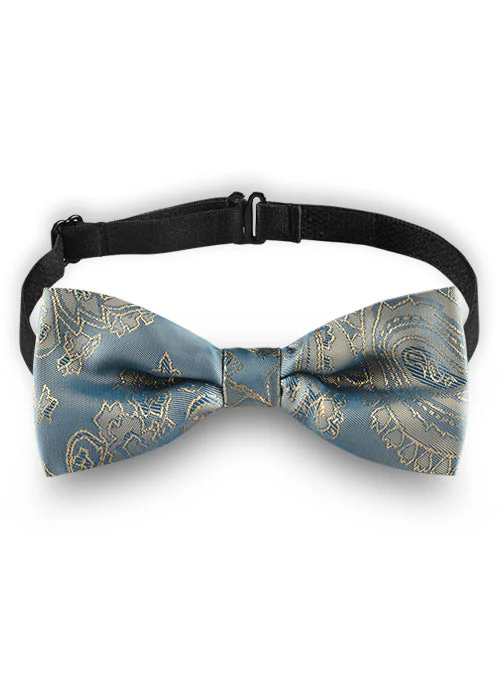 Paisley Bow - Pine Blue - Image 2