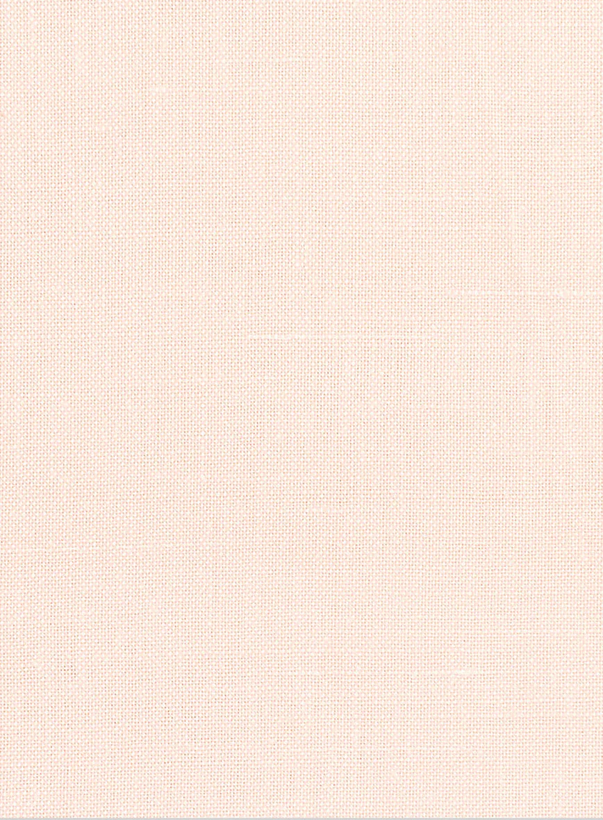 Pale Pink Cotton Linen Shirt - Image 3