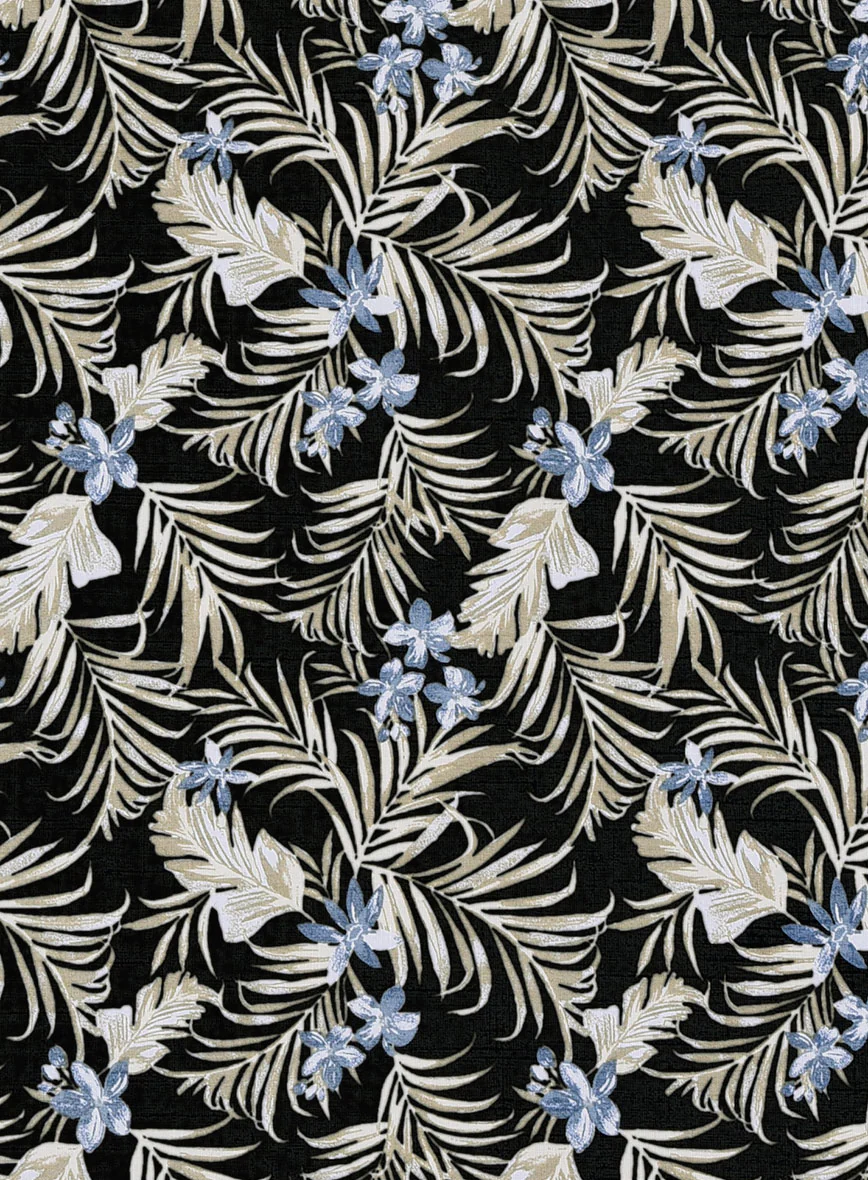 Palm Veil Cotton Shirt - Image 4