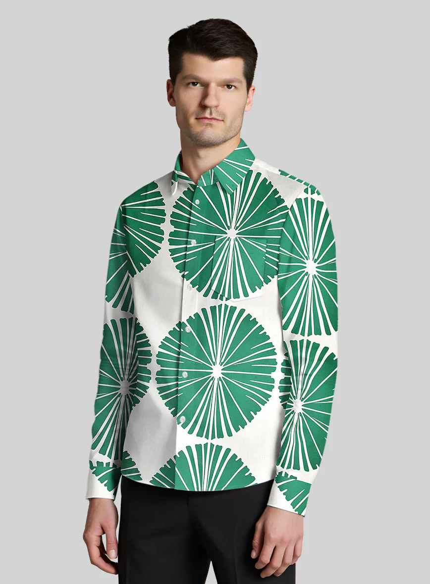 Palmflare Cotton Shirt - Image 3