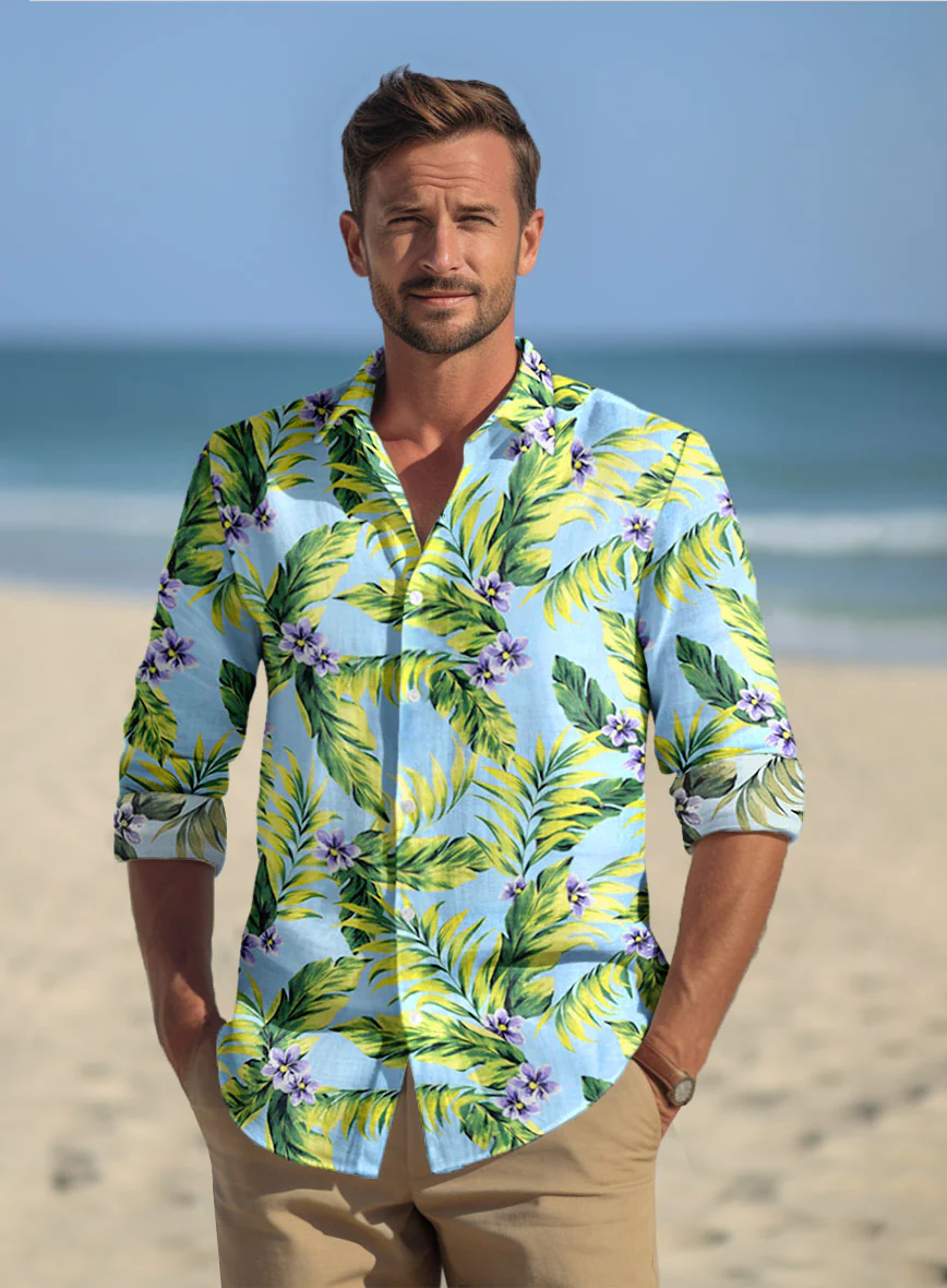 Palmscape Cotton Shirt - Image 3