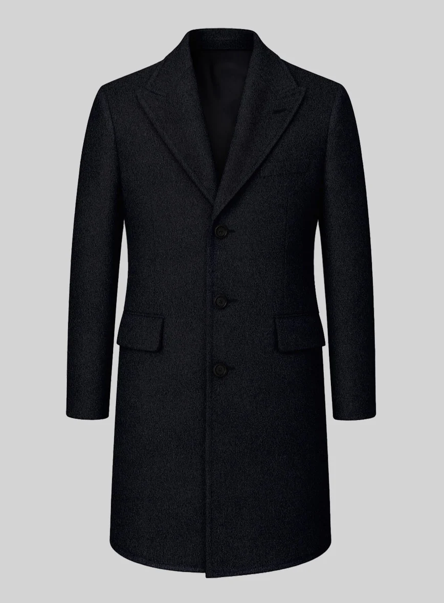 Peaky Blinders Blue Wool Overcoat - Image 2