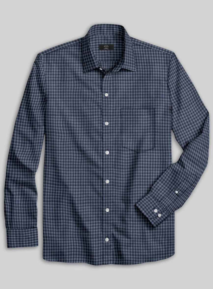 Pelro Checks Wool Shirt - Image 2