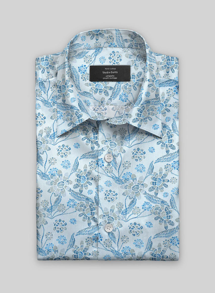 Petal Breeze Cotton Shirt - Image 2