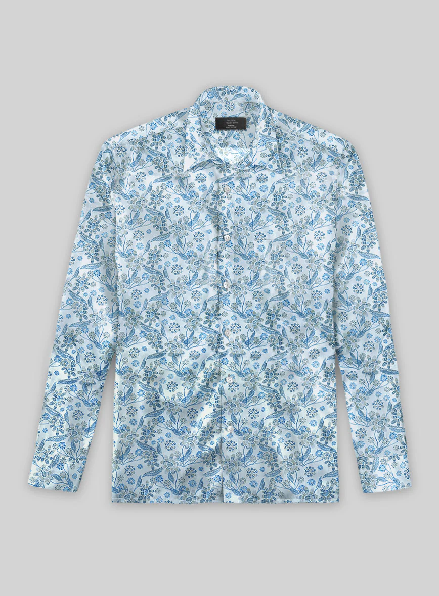 Petal Breeze Cotton Shirt - Image 3
