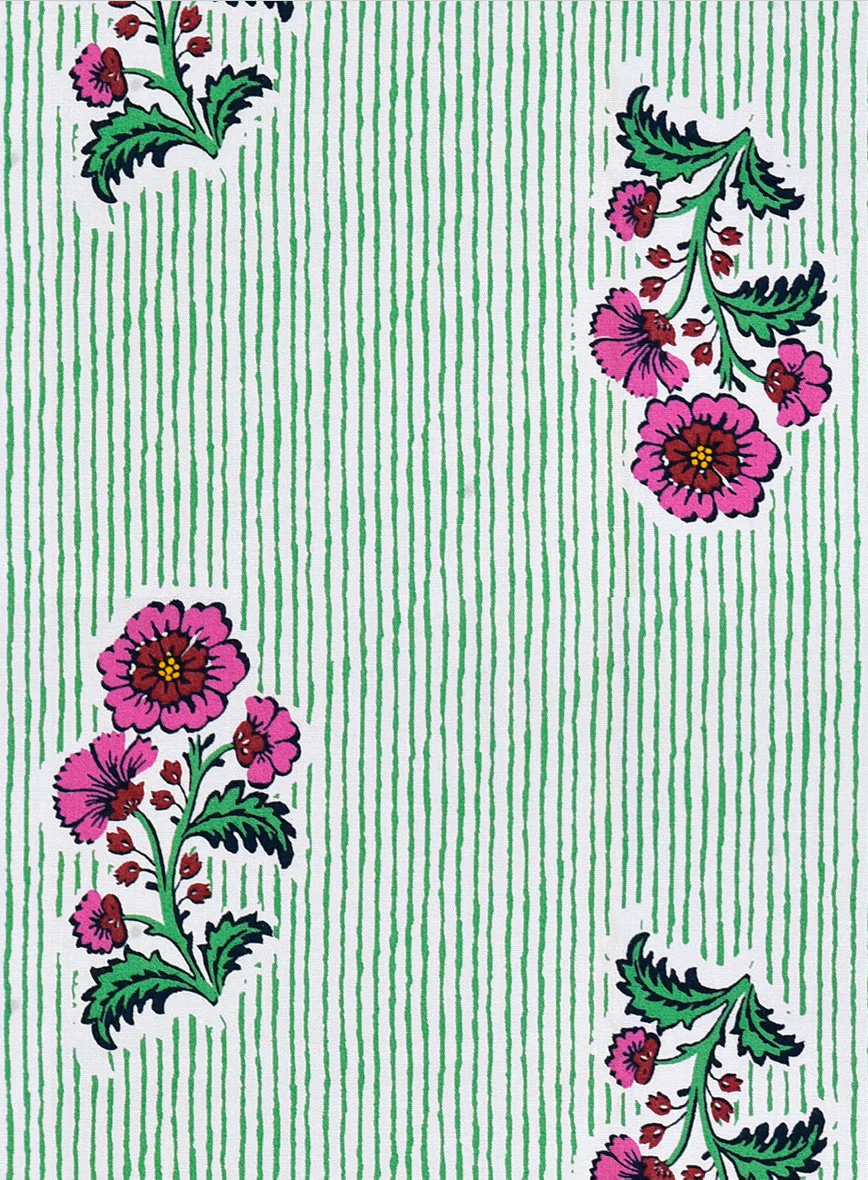 Petalstripe Cotton Lycra Shirt - Image 5