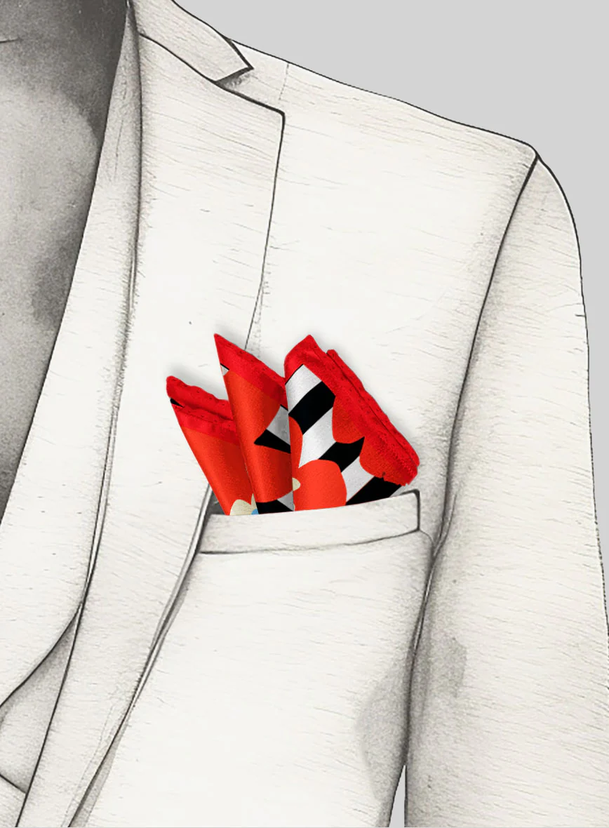 Petalux Silk Pocket Square - Image 4