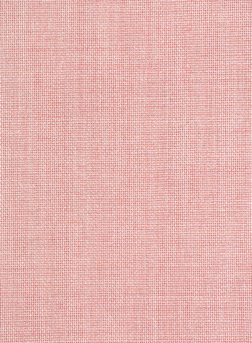 Pink Hopsack Unlined Blazer - Image 3