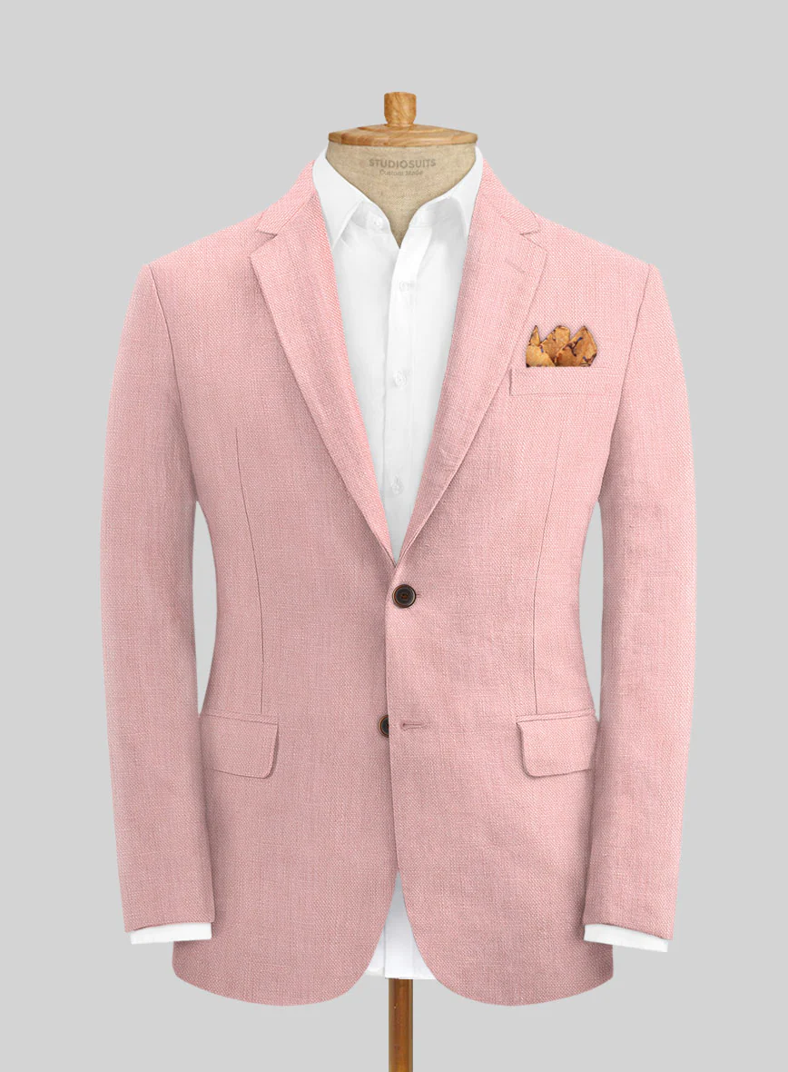 Pinkstone Linen Suit - Image 3