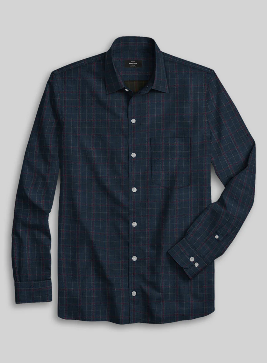Plaid Corduroy Shirt - Image 2