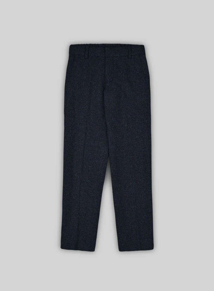 Playman Blue Denim Tweed Boys Suit - Image 5