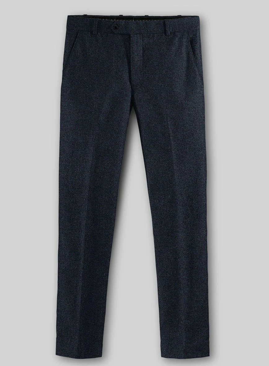 Playman Blue Denim Tweed Pants - Image 2