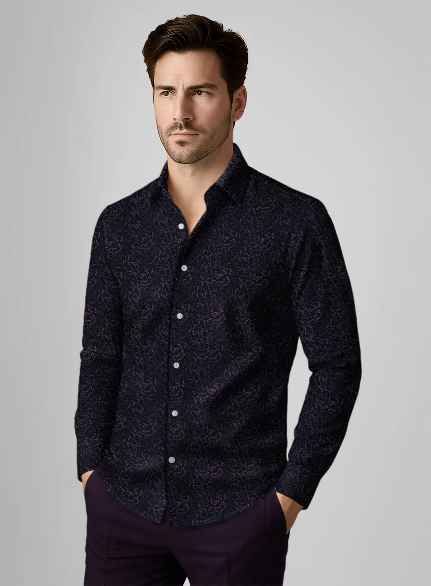 Plumwhirl Cotton Shirt - Image 2