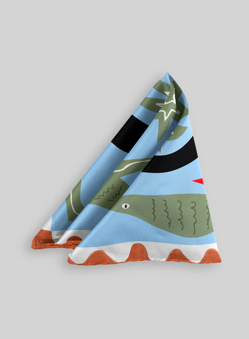 Prismare Silk Pocket Square - Image 2