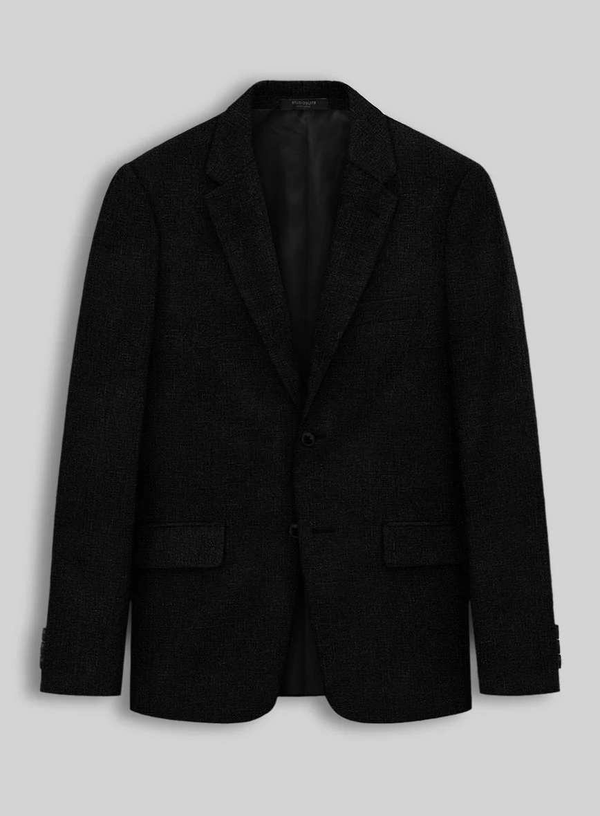 Black Linen Suit - Image 3