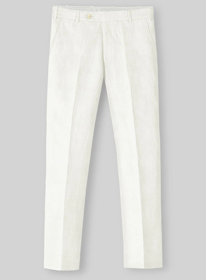 Natural Linen Pants - Image 2