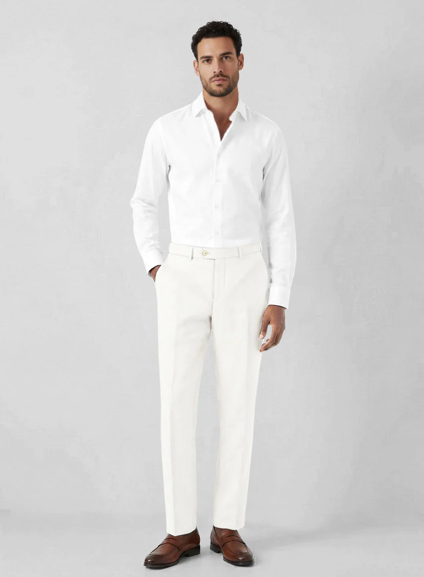 Natural Linen Pants - Image 3
