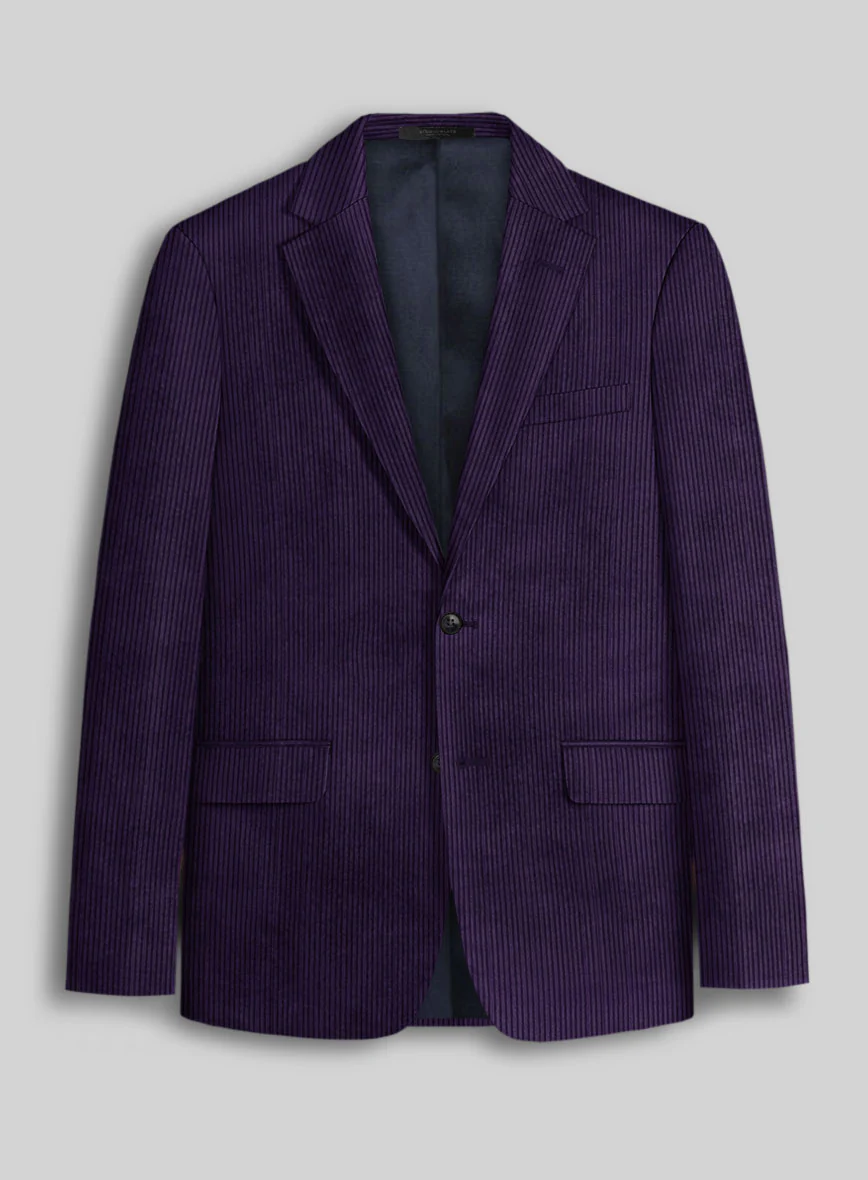 Purple Corduroy Suit - Image 3