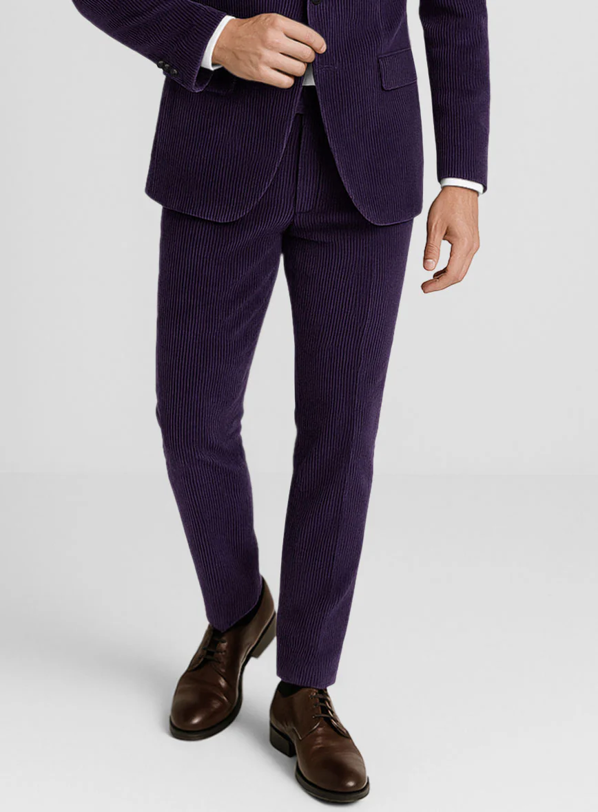 Purple Corduroy Suit - Image 6