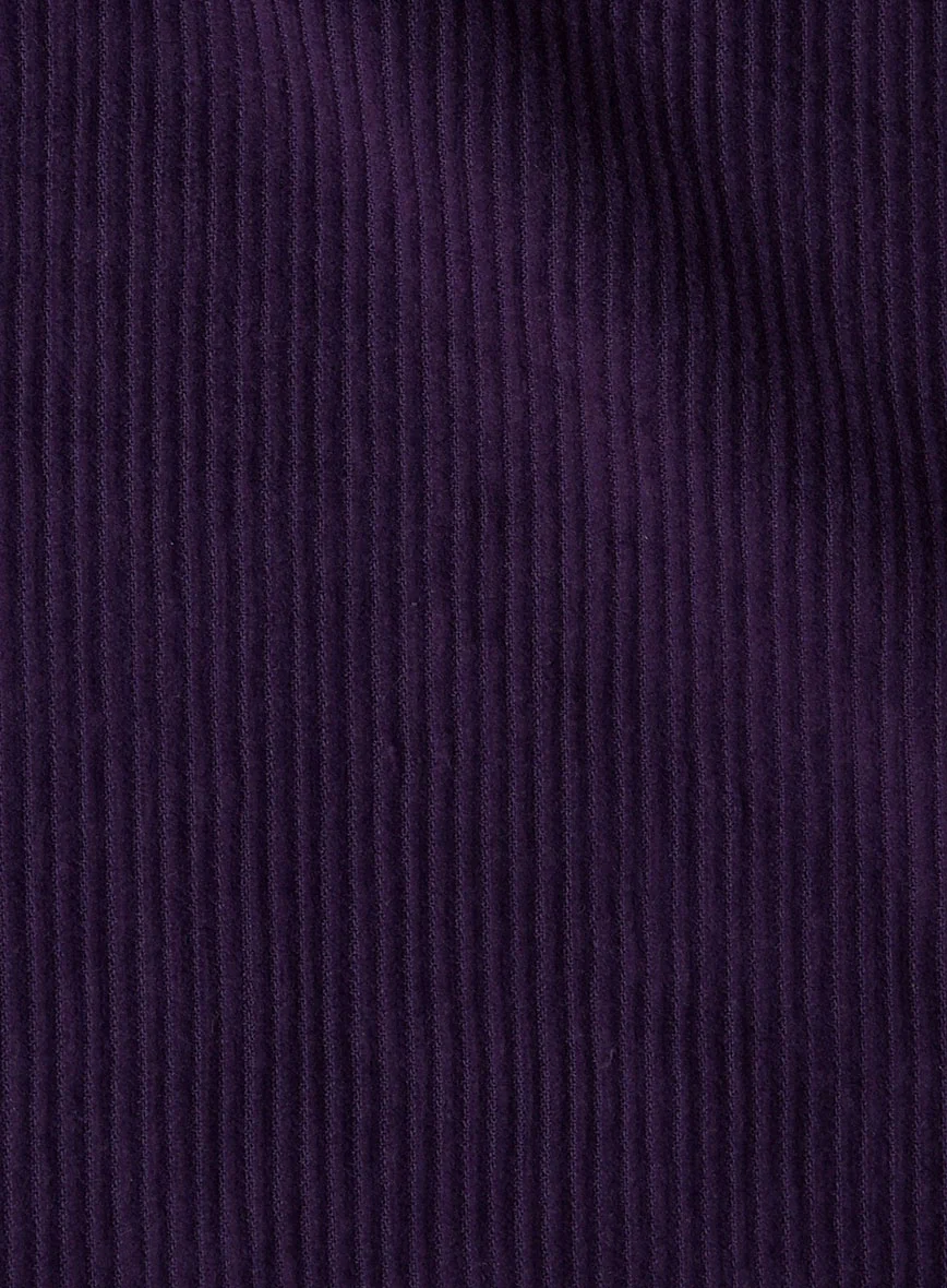 Purple Corduroy Shirt - Image 5