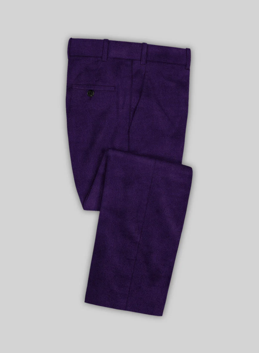 Purple Velvet Pants - Image 3