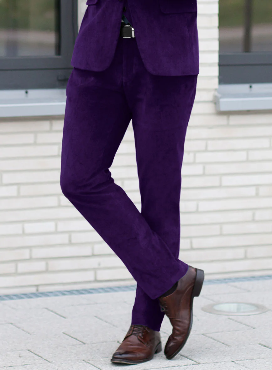 Purple Velvet Suit - Image 6