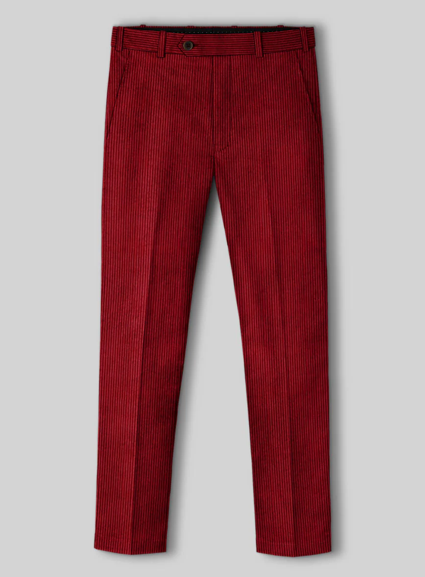Red Corduroy Suit - Image 5