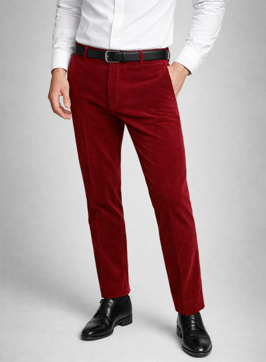 Red Corduroy Suit - Image 6