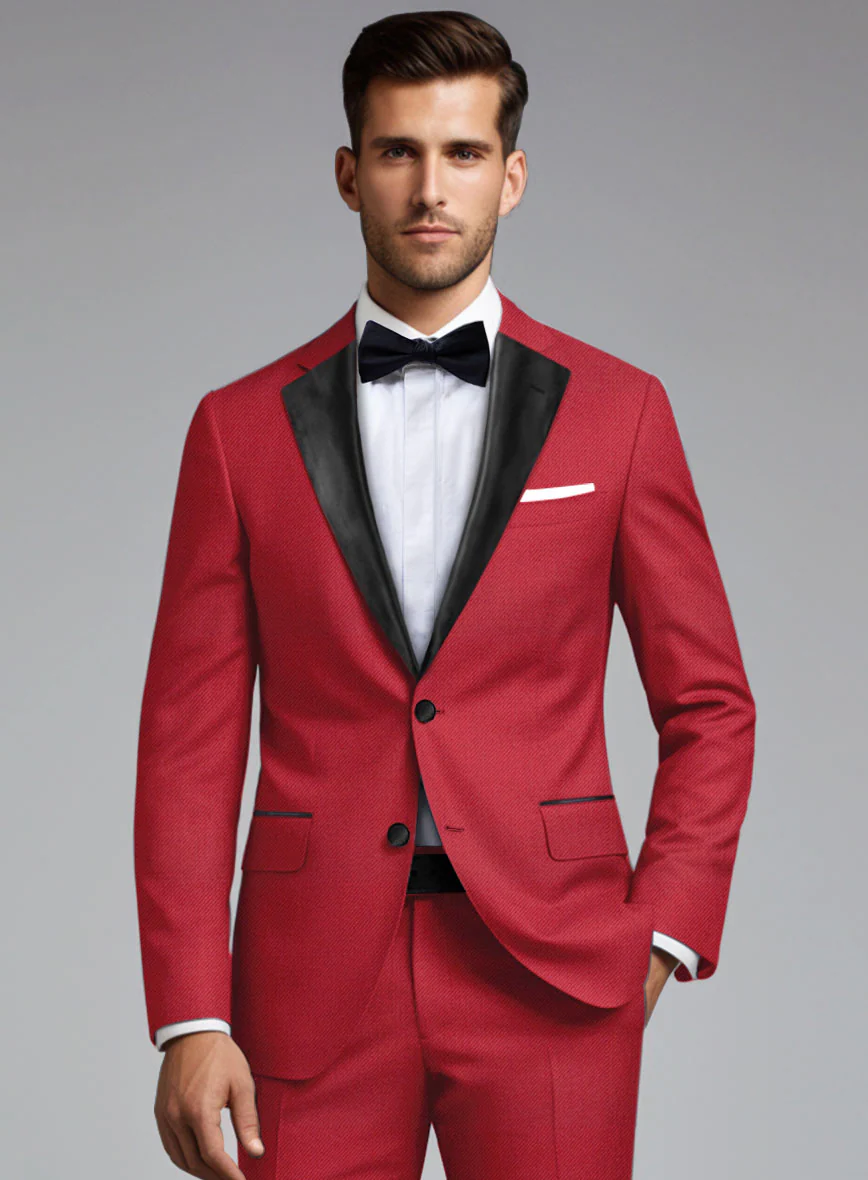 Red Tuxedo Jacket - Image 2