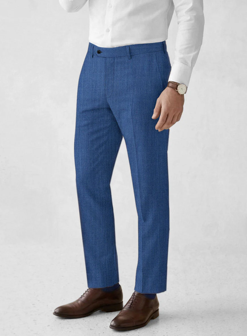 Reda Artic Blue Wool Suit - Image 6